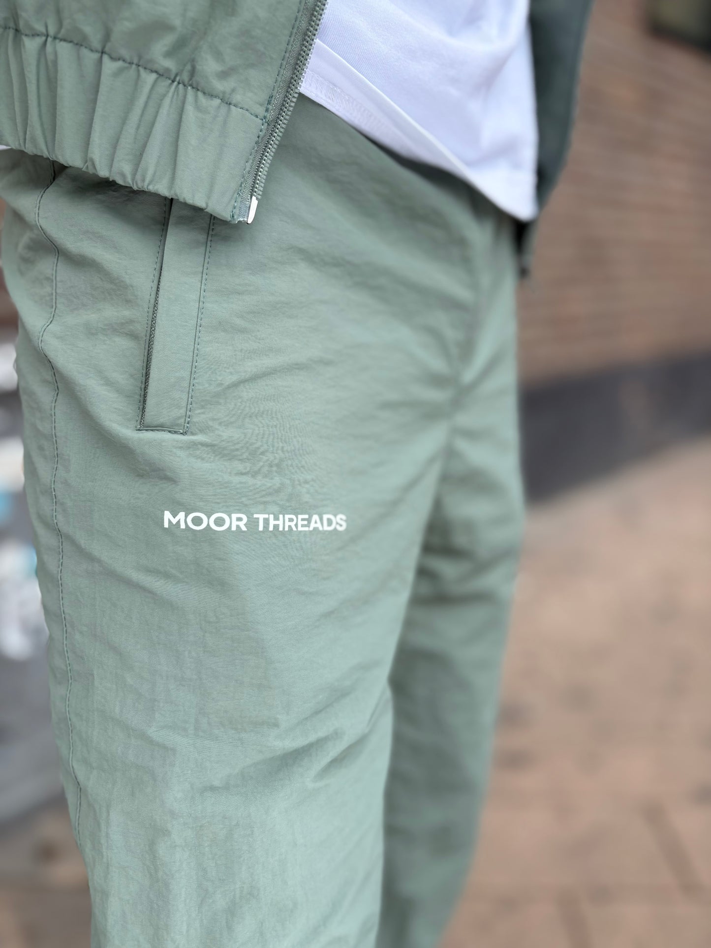 Minted Cream Mosaic Tracksuit