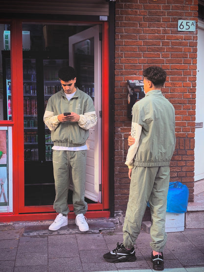 Minted Cream Mosaic Tracksuit