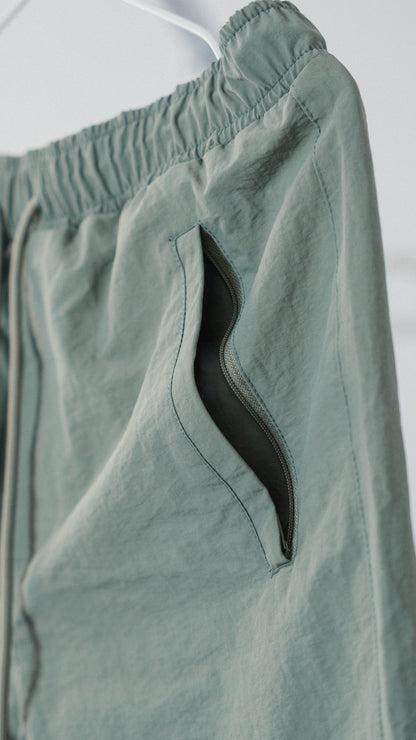 Minted Cream Mosaic Track Pants